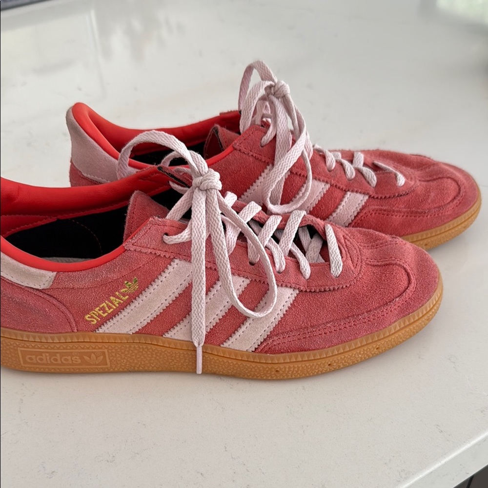 Adidas Women's Pink Suede Handball Spezial